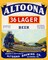 Altoona 36 Lager Beer Poster Print by Vintage Booze Labels - Item # VARPDX376157